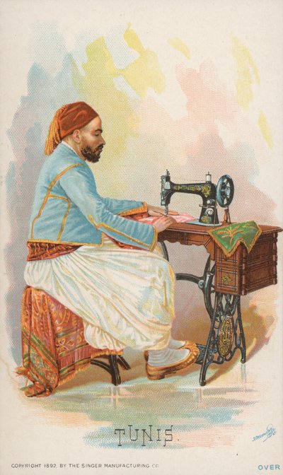 Máquina de coser, Túnez de American School
